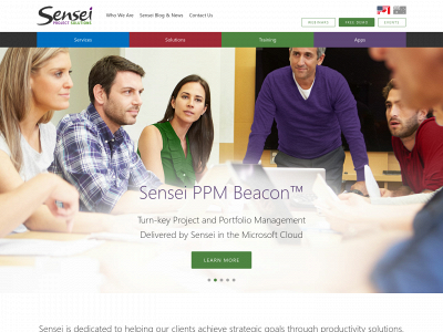 senseiprojectsolutions.com snapshot