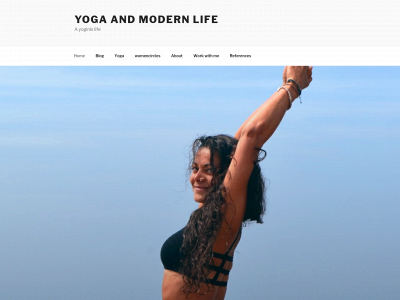 yogaandmodernlife.com snapshot