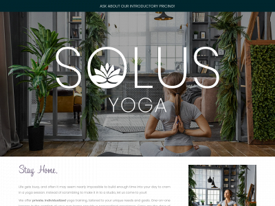 solusyoga.com snapshot
