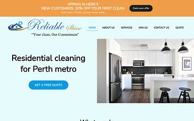 www.reliableshine.com.au snapshot