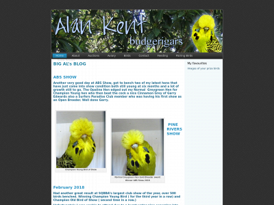 alankentbudgerigars.com snapshot