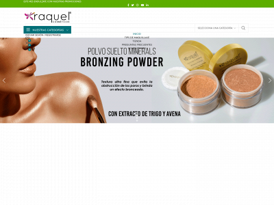 cosmeticosraquel.co snapshot