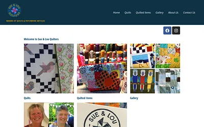 sueandlouquilters.co.uk snapshot