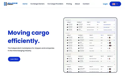 bargedesk.com snapshot