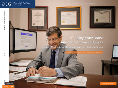 gaffneylawfirm.com snapshot