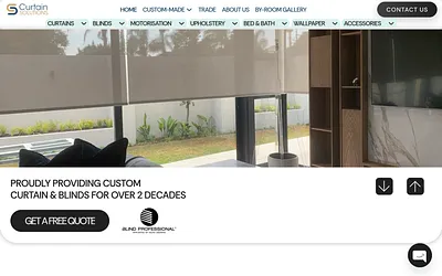 curtainsolutions.co.za snapshot