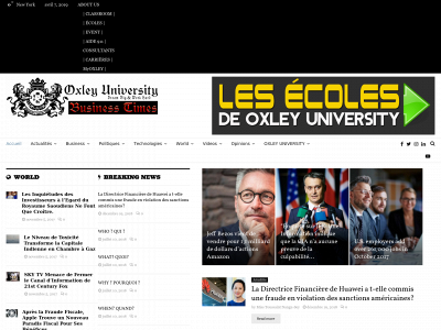 oxley.university snapshot