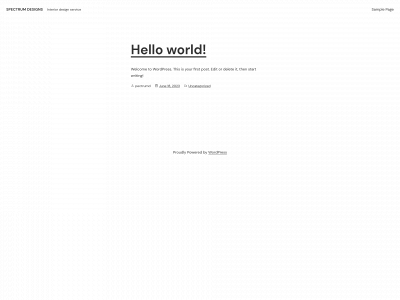 spectrumdesigns.co.in snapshot