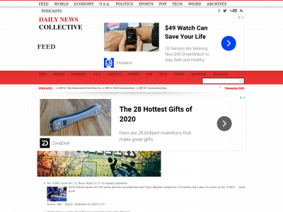 dailynewscollective.com snapshot