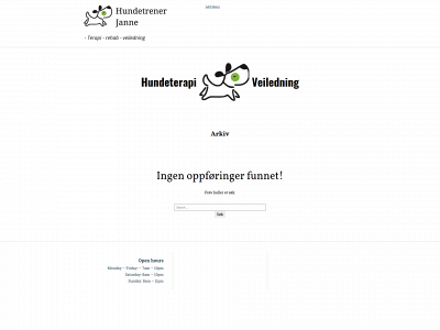 hundetrenerjanne.no snapshot