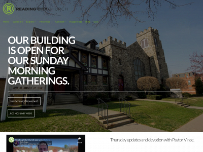 readingcitychurch.com snapshot