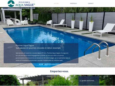piscinesaquavague.qc.ca snapshot