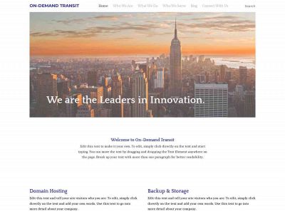 on-demandtransit.weebly.com snapshot