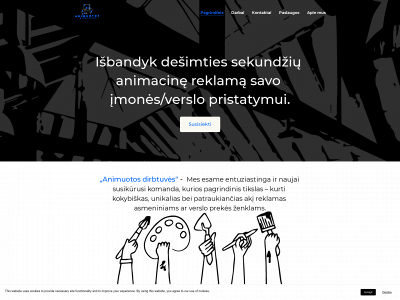 animuotosdirbtuves.lt snapshot
