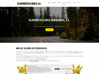 alonsovilloria.es snapshot