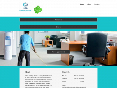 hbbcleaning.co.uk snapshot