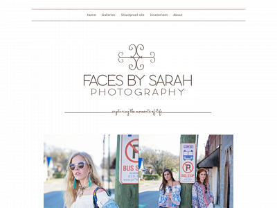 facesbysarahphotography.com snapshot
