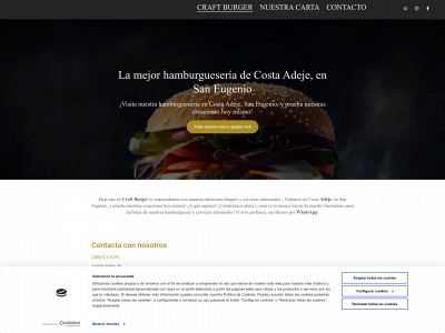 www.craftburger.es snapshot