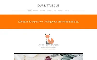 www.ourlittlecub.com snapshot