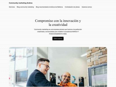 communitymarketingandrea.com snapshot