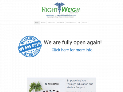 rightweighclinic.com snapshot
