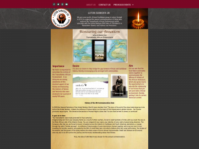 lutonsankofa.org snapshot