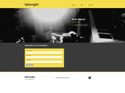 lakenightband.com snapshot