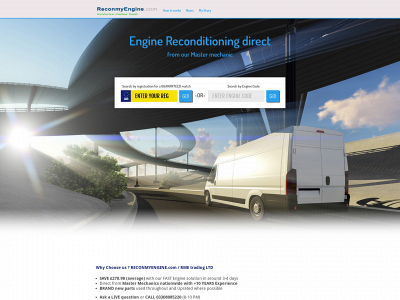 reconmyengine.com snapshot