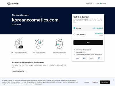 koreancosmetics.com snapshot