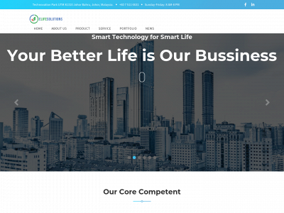 elife-solutions.com snapshot