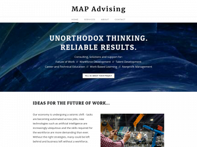 mapadvising.com snapshot
