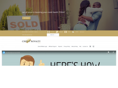 creditroyaltyonline.com snapshot