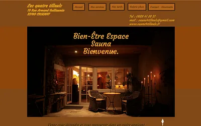 sauna4tilleuls.fr snapshot