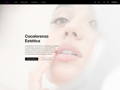 cocolorenzoestetica.com snapshot