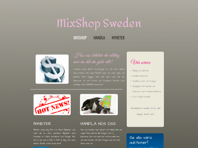 mixshop.se snapshot