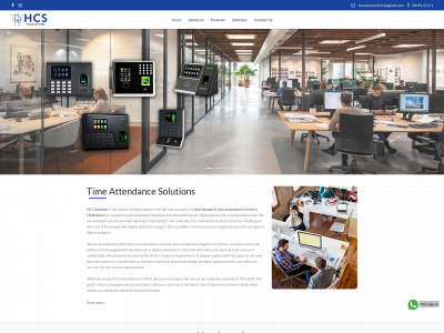 hcssolutions.in snapshot