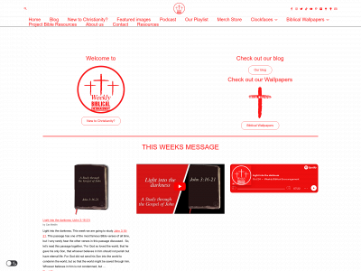 weeklybiblicalencouragement.weebly.com snapshot