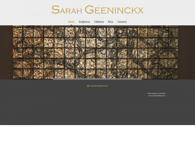 sarah-geeninckx.be snapshot
