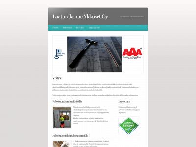 laaturakenneykkoset.fi snapshot