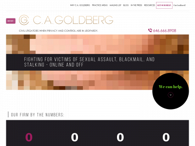 cagoldberglaw.com snapshot
