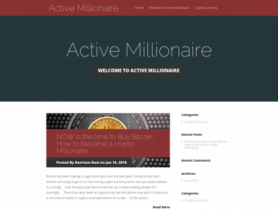 activemillionaire.com snapshot