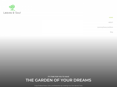 leavesandsoul.com snapshot