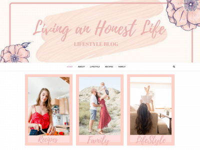 livinganhonestlife.com snapshot