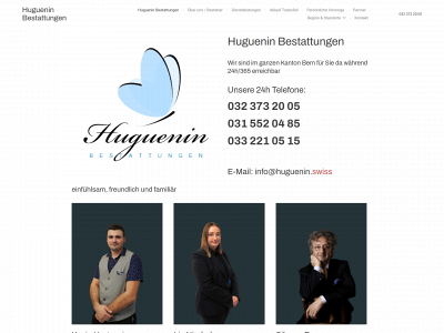 bestattungen-huguenin.ch snapshot