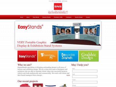 signsnstands.com snapshot