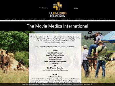 themoviemedics.com snapshot