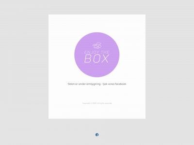 enjoythebox.dk snapshot