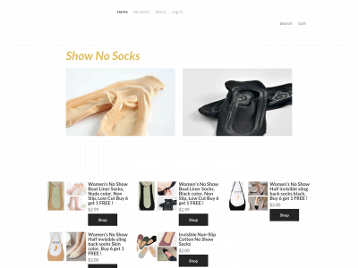 www.shownosocks.com snapshot
