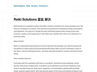 reikisolutions.net snapshot