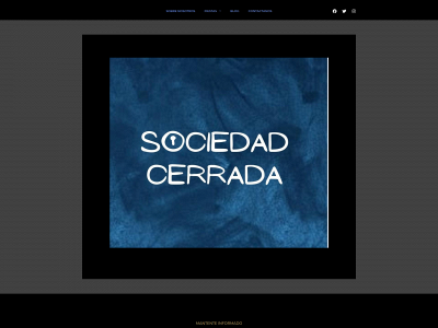 sociedadcerrada.es snapshot